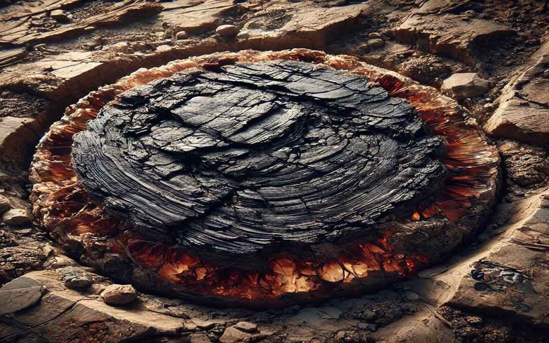 Kerogen and its types in geology.