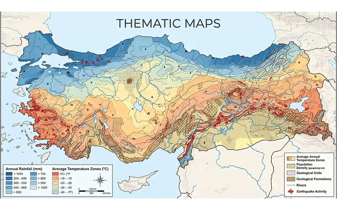 Thematic Maps: Types, Features, Uses, and Importance