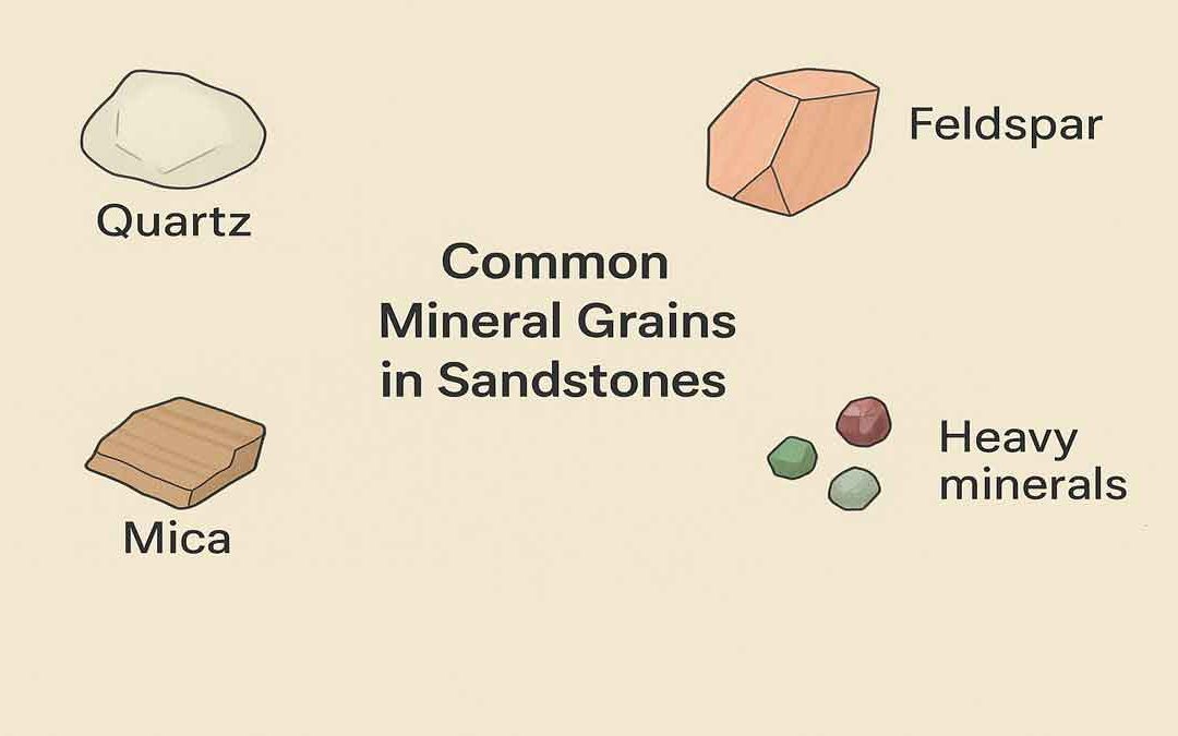 Common Mineral Grains in Sandstones