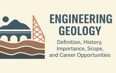 Engineering Geology: Definition, History, Importance, Scope, and Career Opportunities