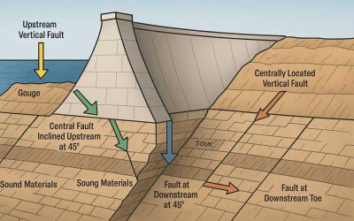 Understanding Fault Zones Under Gravity Dams