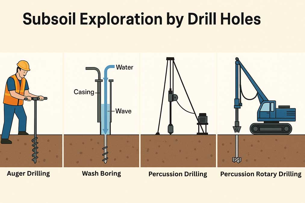 Subsoil Exploration by Drill Holes: Methods and Techniques Explained