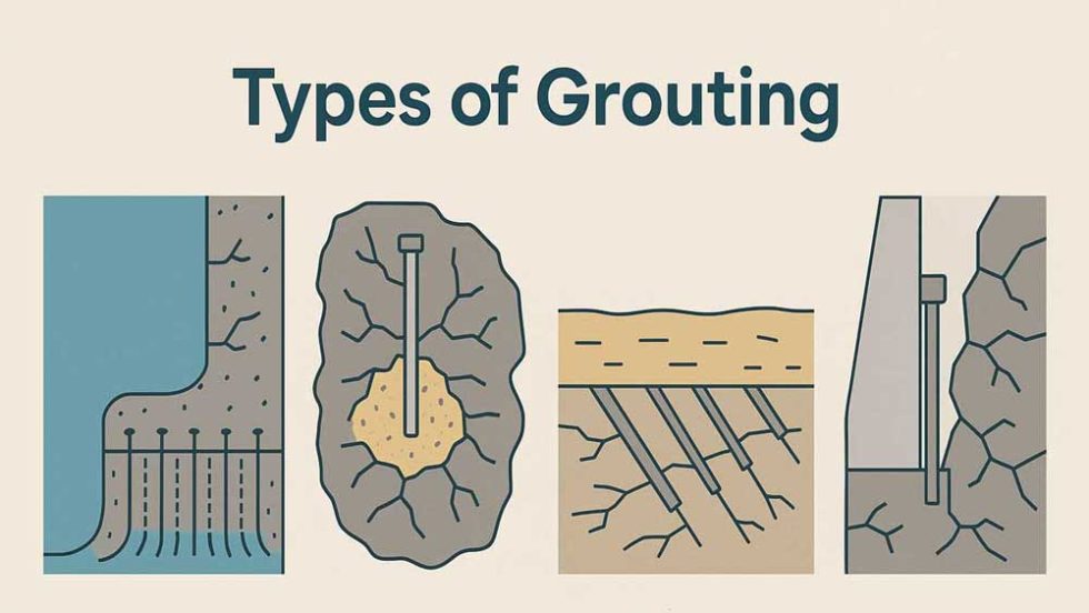 Grout Types. Examples Types of Grouting