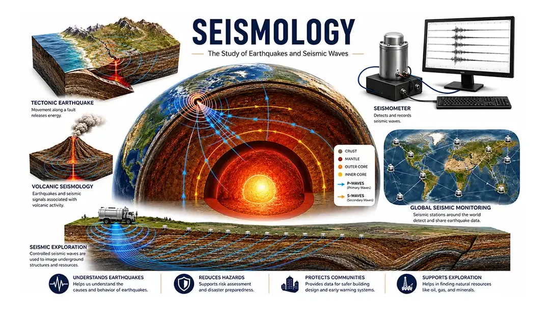 Seismology: Definition, Development, Branches, Importance, and Applications