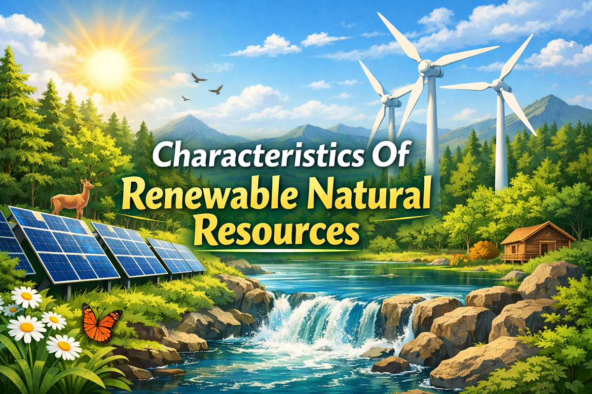 Characteristics Of Renewable Natural Resources