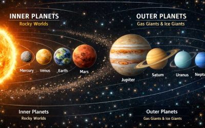Inner vs Outer Planets: Differences Between Terrestrial and Giant Planets