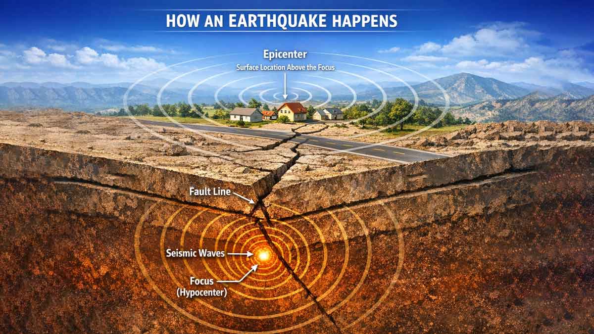 Earthquake Diagram