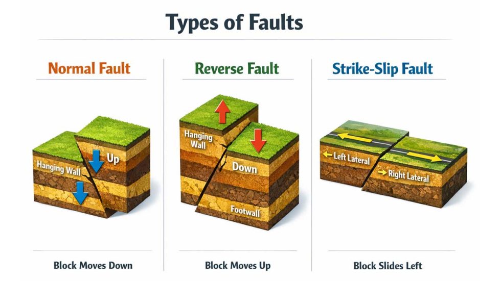 Fault Lines Explained: Types, Movement, and Earthquakes