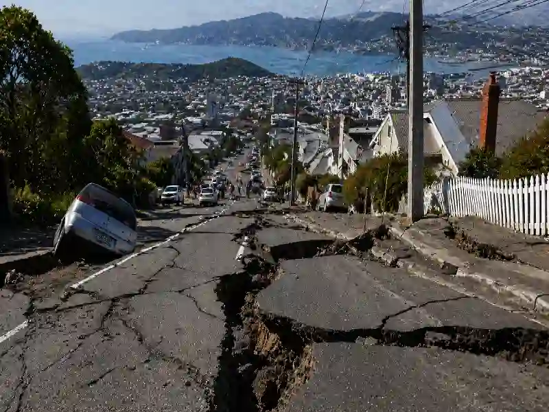 New Zealand shallow earthquake urban impact
