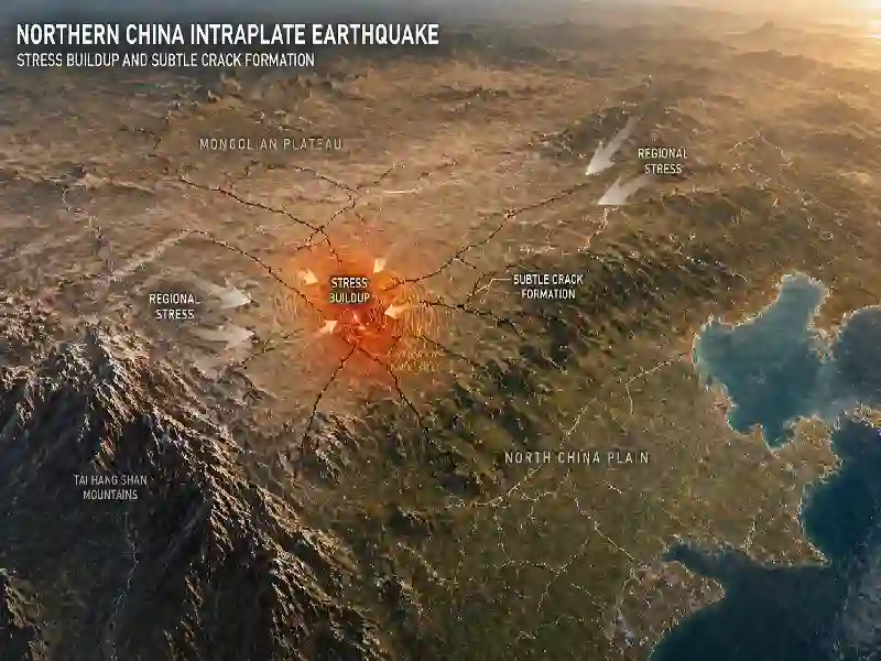 Northern China intraplate earthquake stress buildup