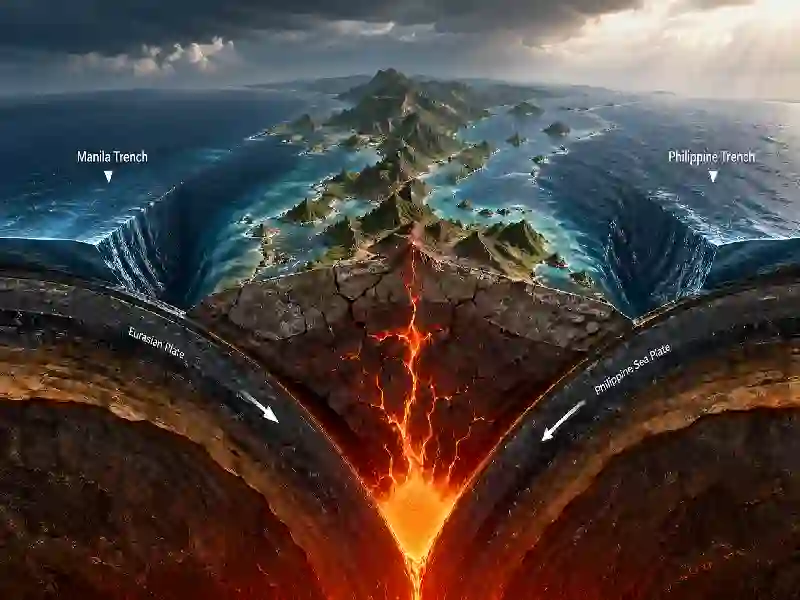 Dual Subduction Trenches 