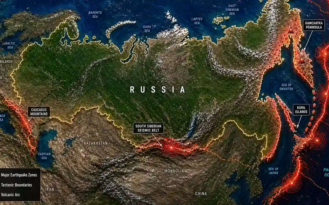 Russia’s Earthquakes