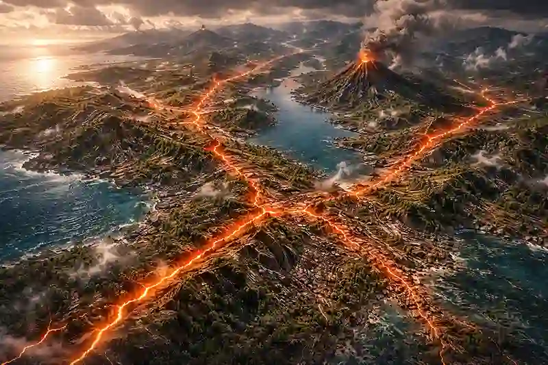 Sulawesi complex fault system