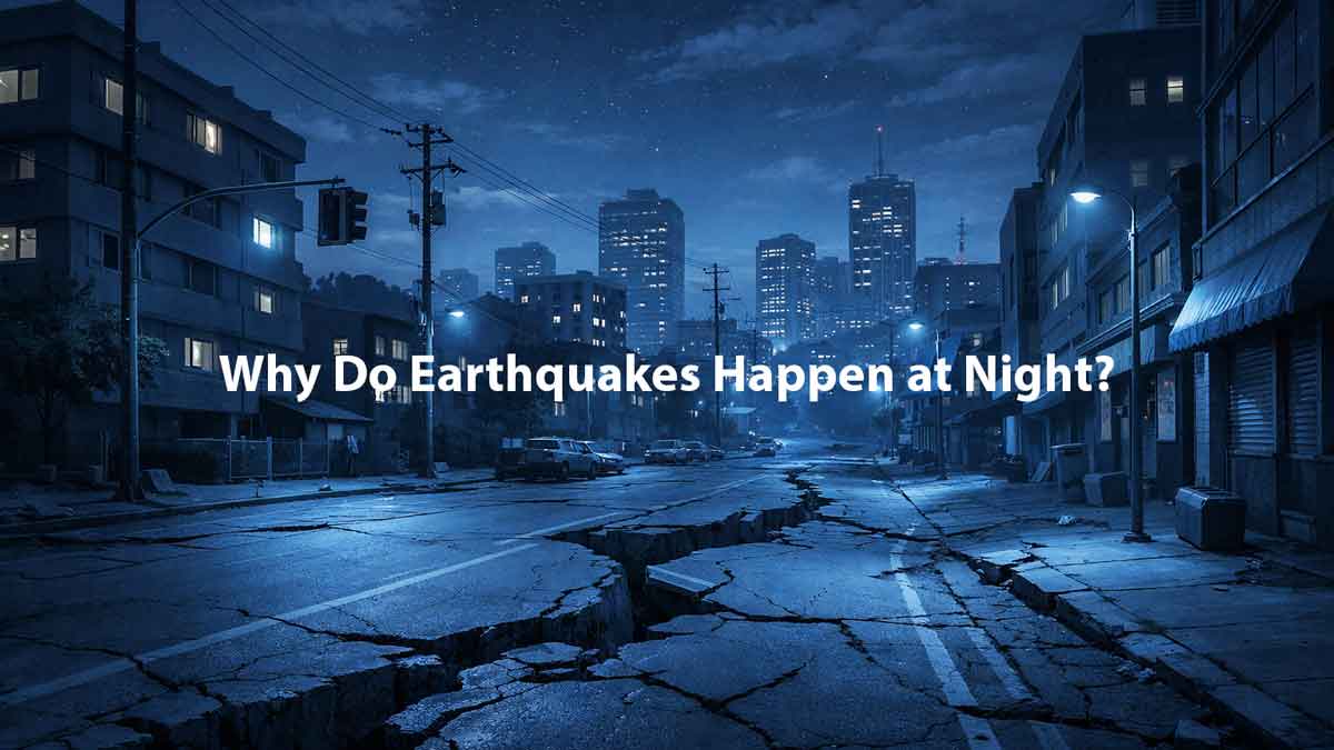 Why Do Earthquakes Happen at Night