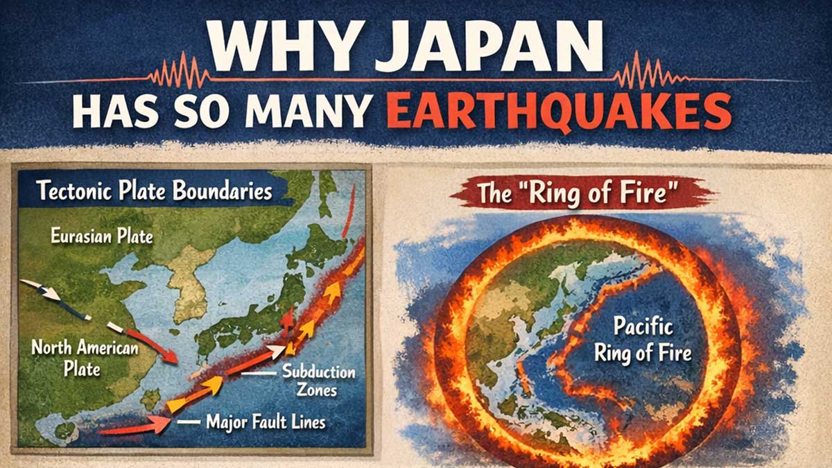 Why Japan Has So Many Earthquakes