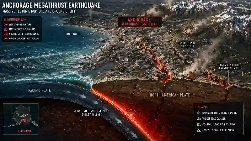 Anchorage megathrust earthquake
