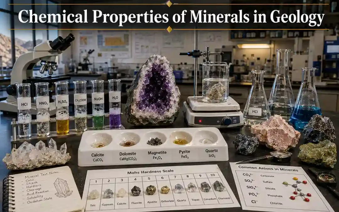 Chemical Properties of Minerals in Geology