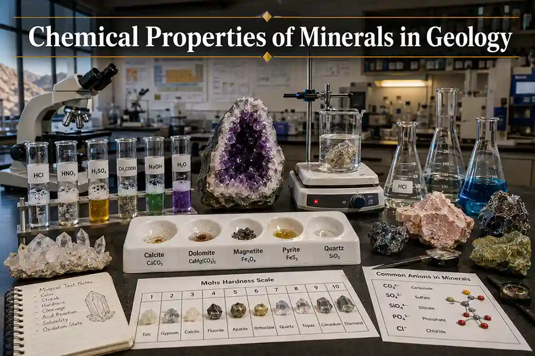Chemical Properties of Minerals in Geology