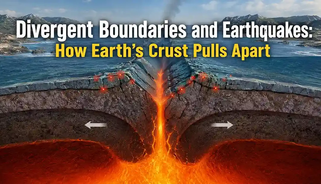 Divergent Boundaries and Earthquakes