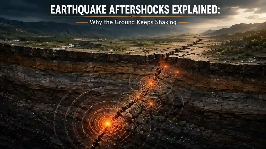Earthquake Aftershocks Explained