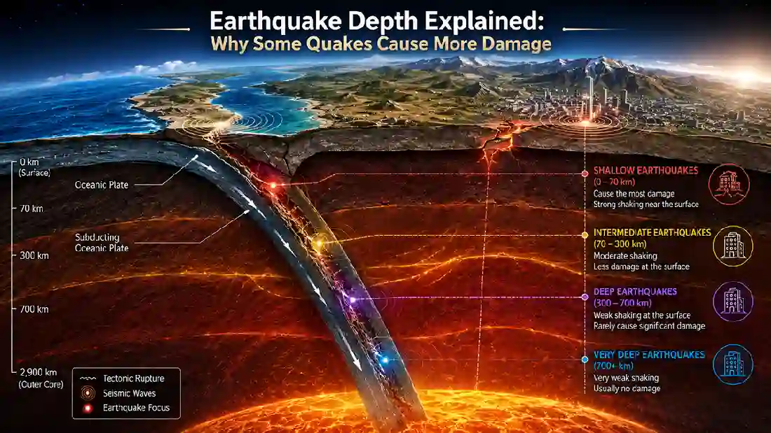 Earthquake Depth Explained