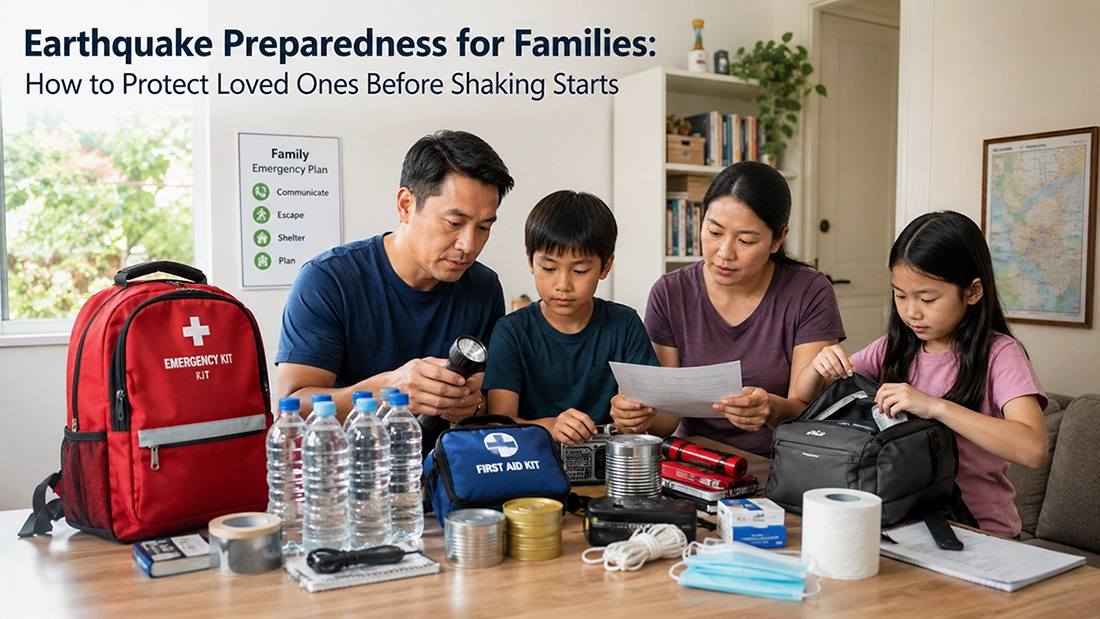 Earthquake Preparedness for Families