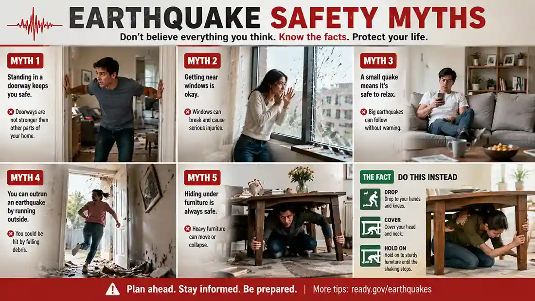 Earthquake Safety Myths