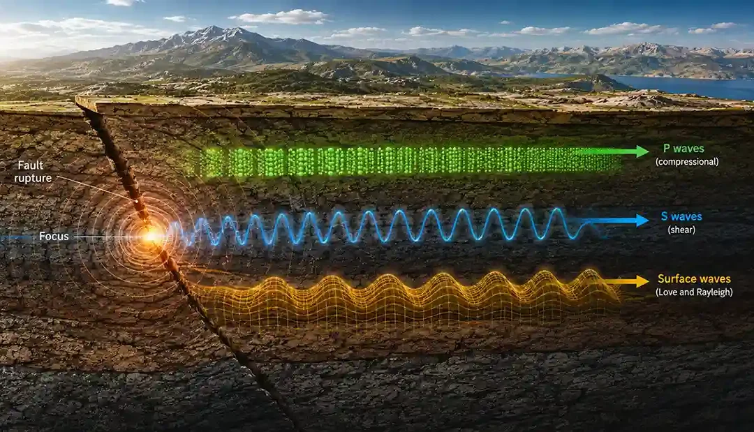 Earthquake Wave Types Explained