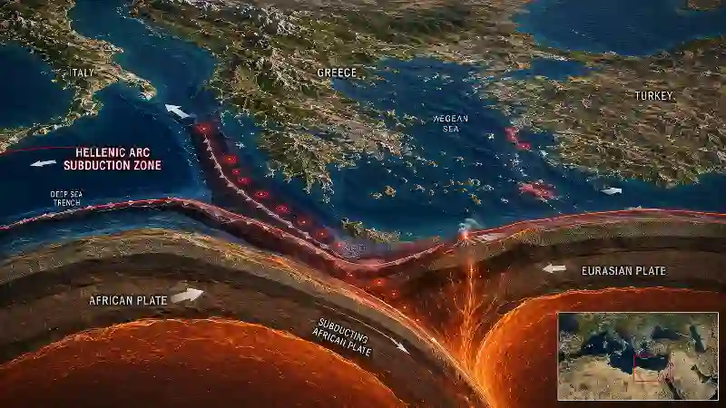 Hellenic Arc subduction zoneHellenic Arc subduction zone