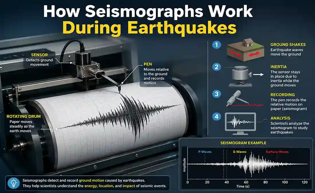 How Seismographs Work During Earthquakes