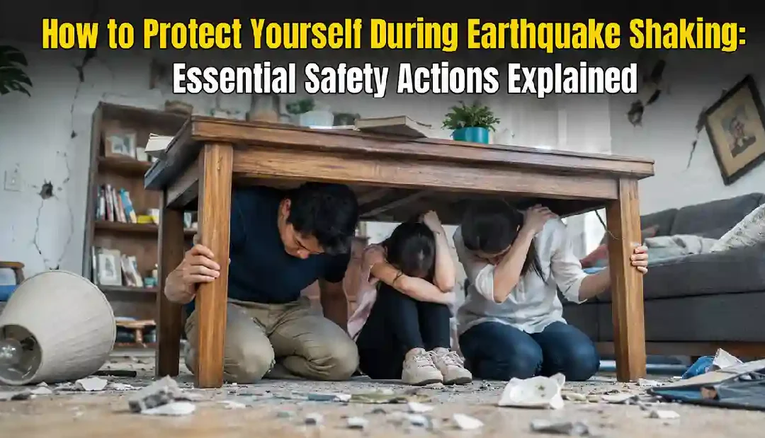 How to Protect Yourself During Earthquake Shaking