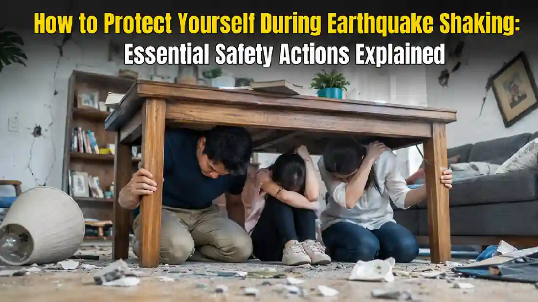 How to Protect Yourself During Earthquake Shaking