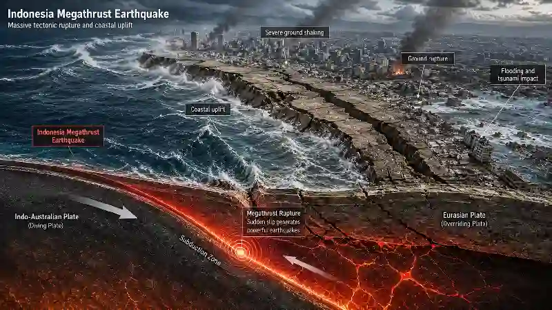 Indonesia megathrust earthquake