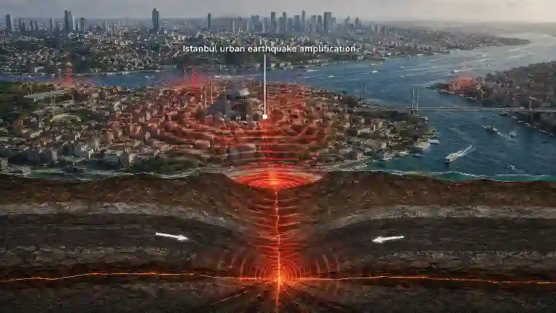 Istanbul urban earthquake amplification