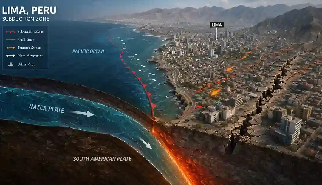 Lima Peru Earthquakes: A Coastal City Above a Powerful Subduction Zone