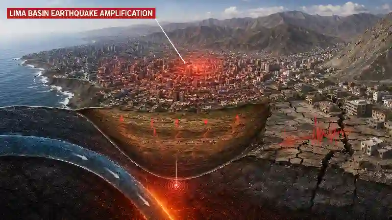 Lima basin earthquake amplification