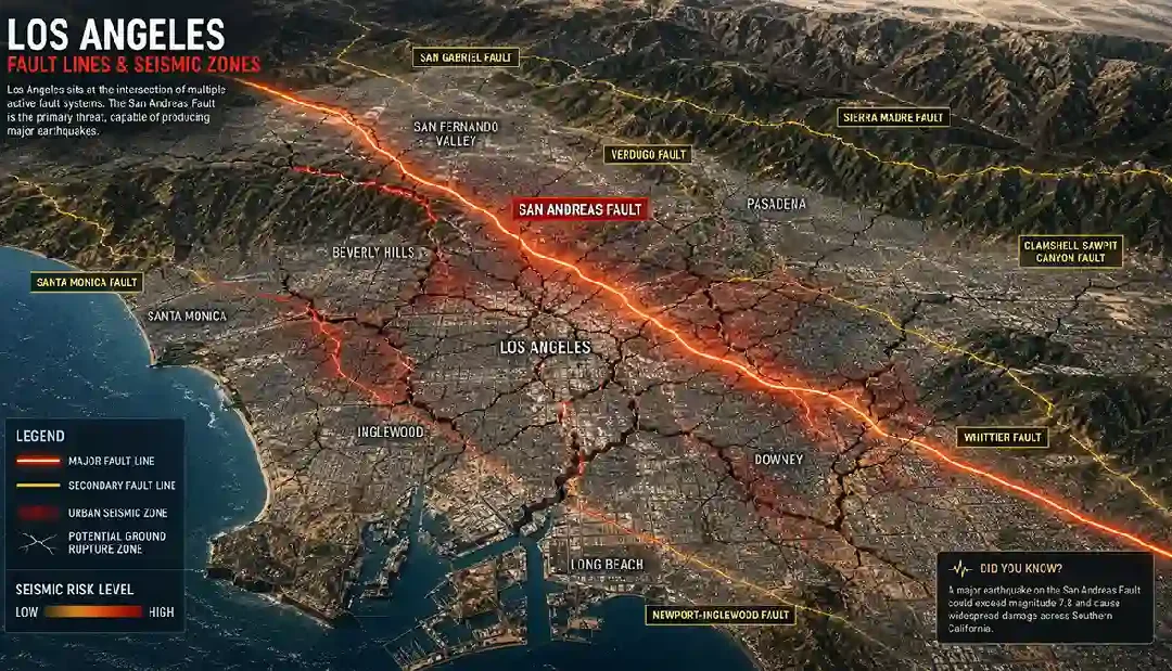 Los Angeles Earthquakes