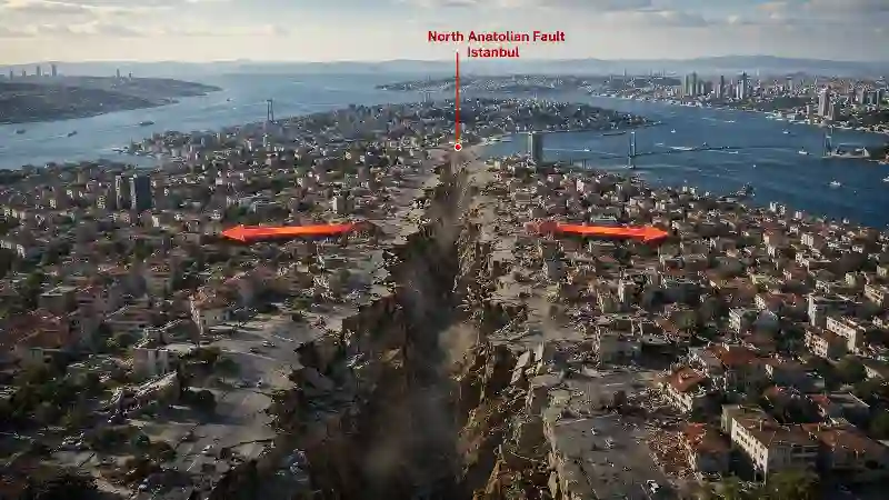 North Anatolian Fault Istanbul
