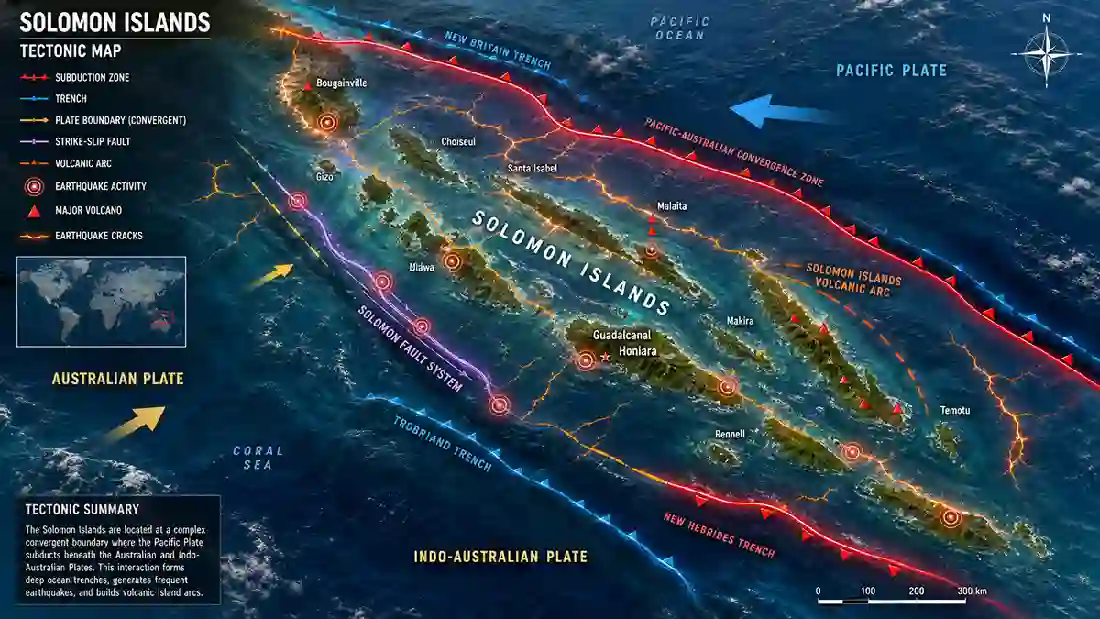 Solomon Islands Earthquakes