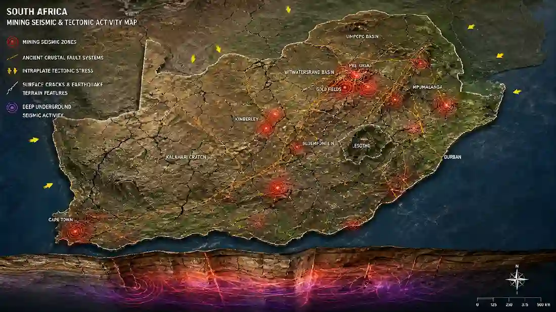 South Africa’s earthquakes