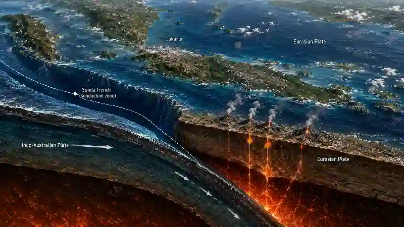 Sunda Trench subduction zone