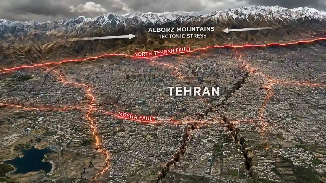 Tehran Earthquakes