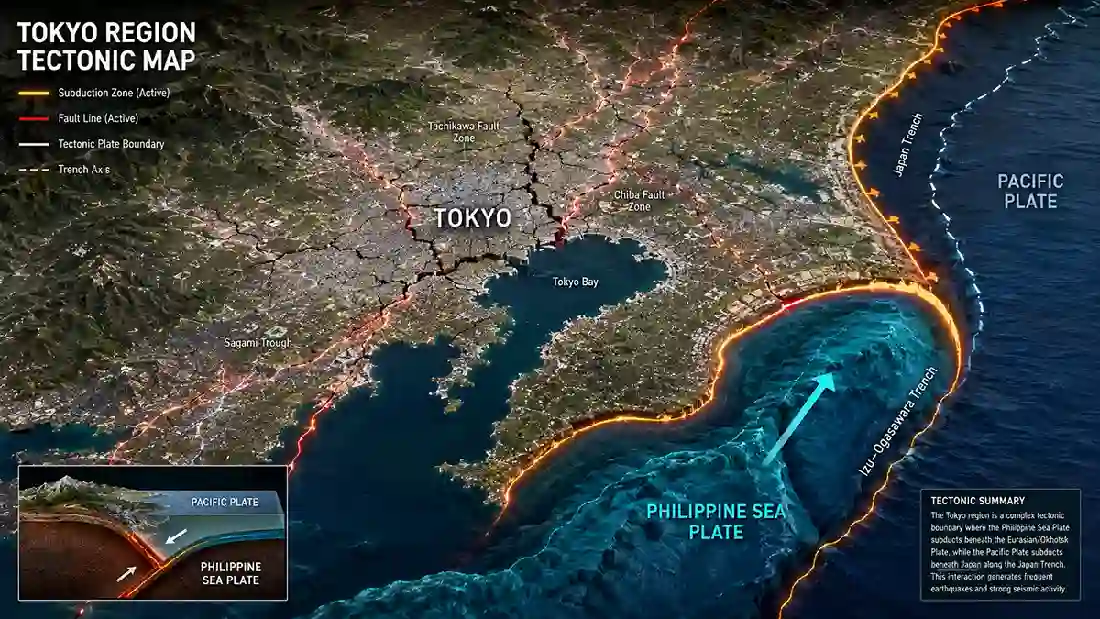Tokyo Earthquakes