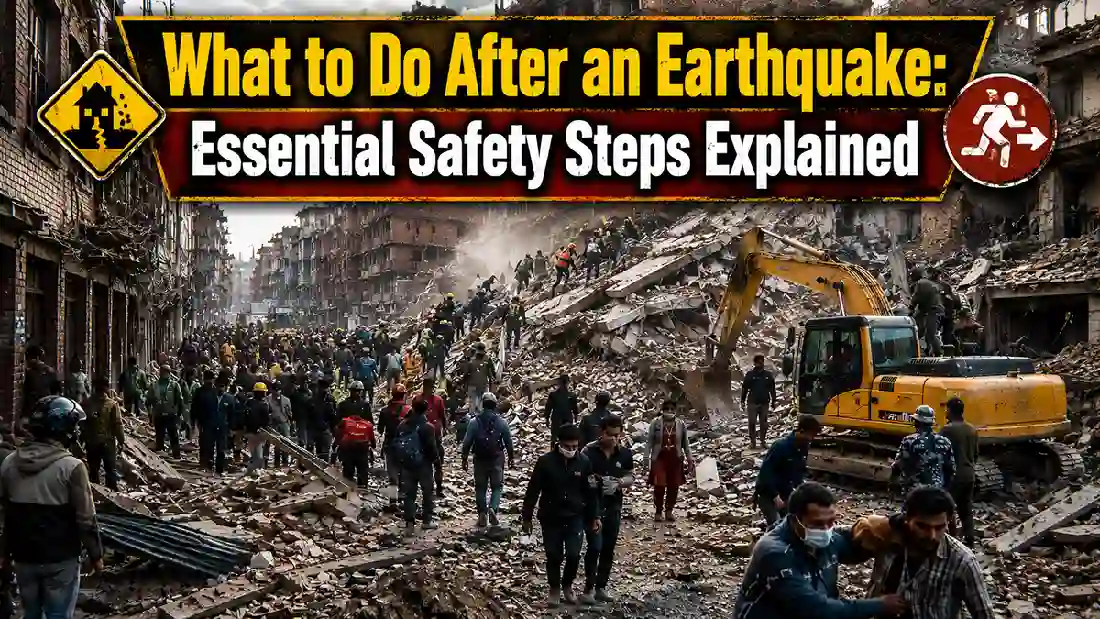 What to Do After an Earthquake