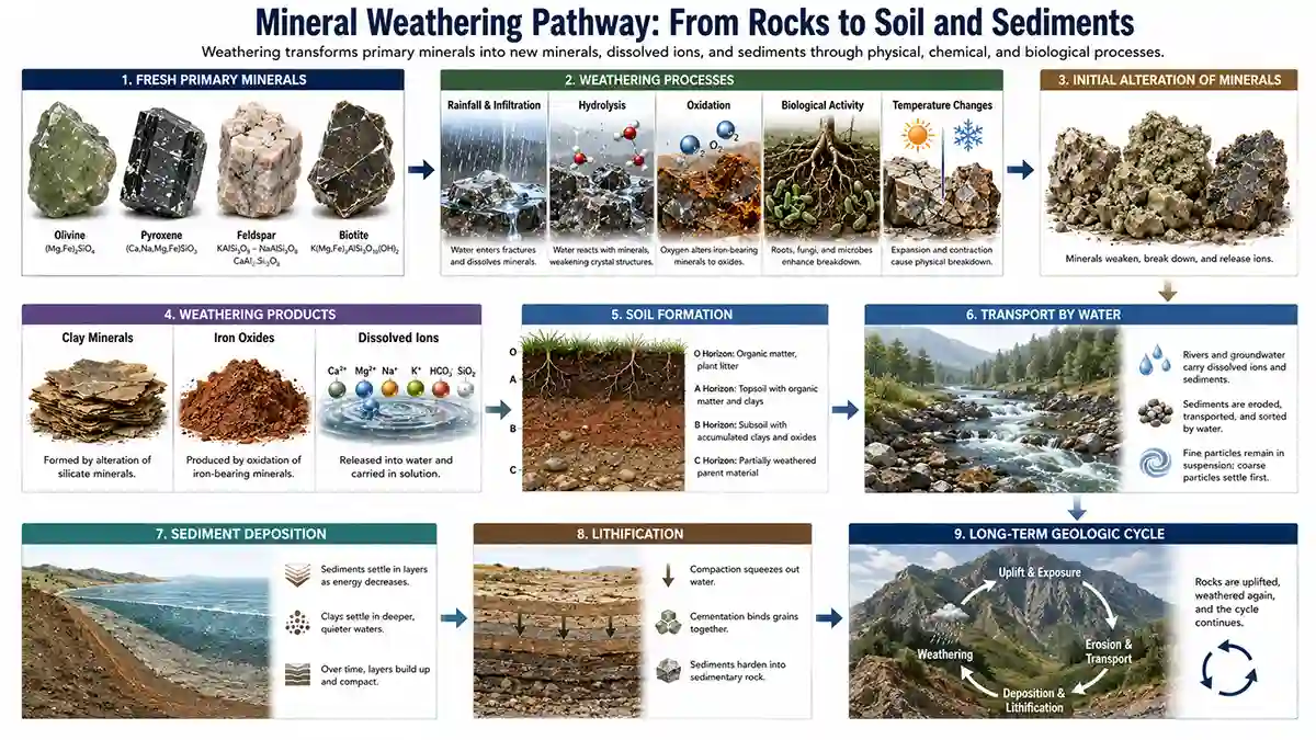 Mineral Weathering and the Rock Cycle