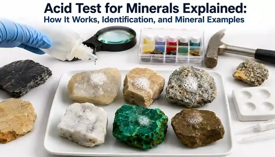 Acid Test for Minerals Explained: How It Works, Identification, and Mineral Examples
