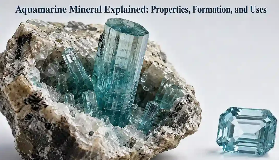 Aquamarine Mineral Explained: Properties, Formation, and Uses