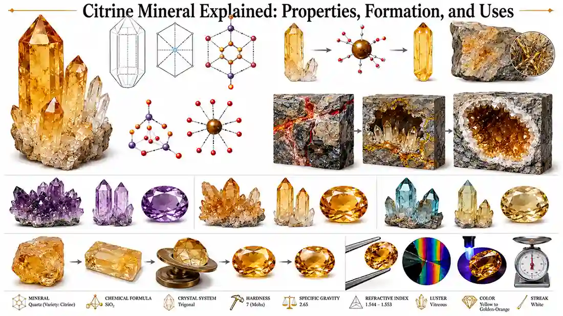 Citrine Mineral Explained