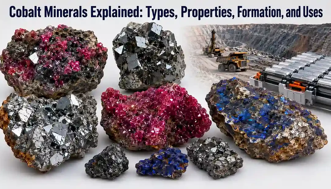 Cobalt Minerals Explained: Types, Properties, Formation, and Uses