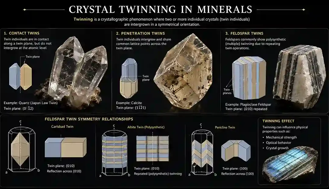 Crystal Twinning Explained in Mineralogy